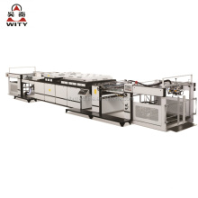 Automatic Feeding and Collecting UV Oil Coating Vanishing Machine for Thick Paper